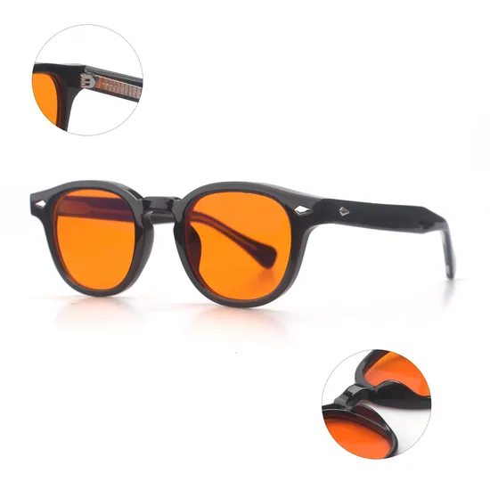 2023 2024 Fábrica de China Gafas unisex de alta calidad contra la luz azul Gafas ópticas redondas con marco de metal para computadora